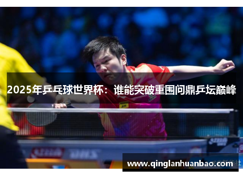 2025年乒乓球世界杯：谁能突破重围问鼎乒坛巅峰